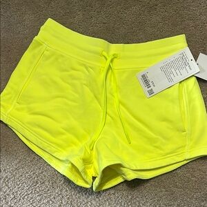 Neon Yellow Women's Shorts